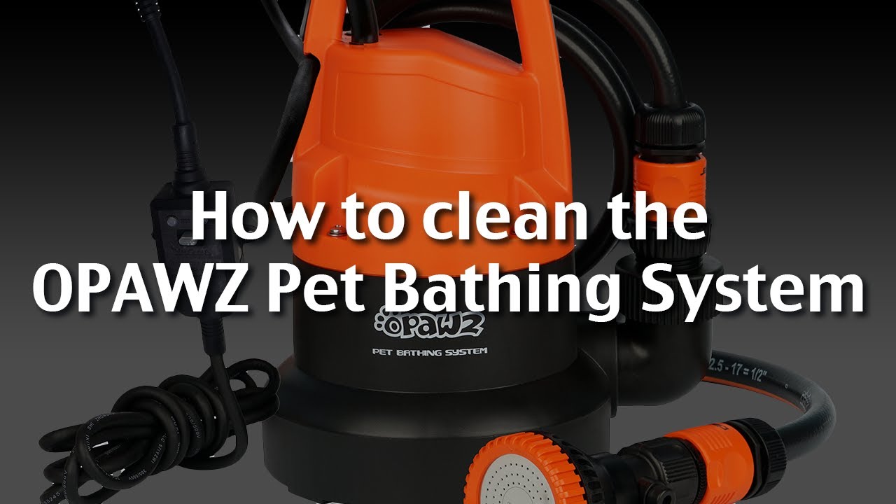 Opawz pet 2025 bathing system