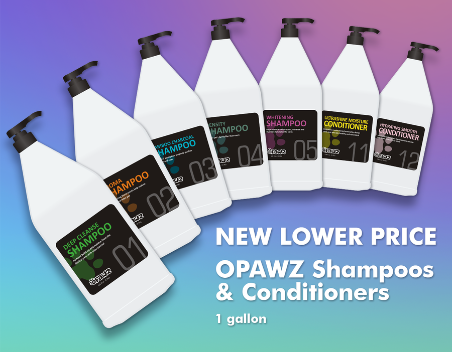 OPAWZ dog shampoo” style=