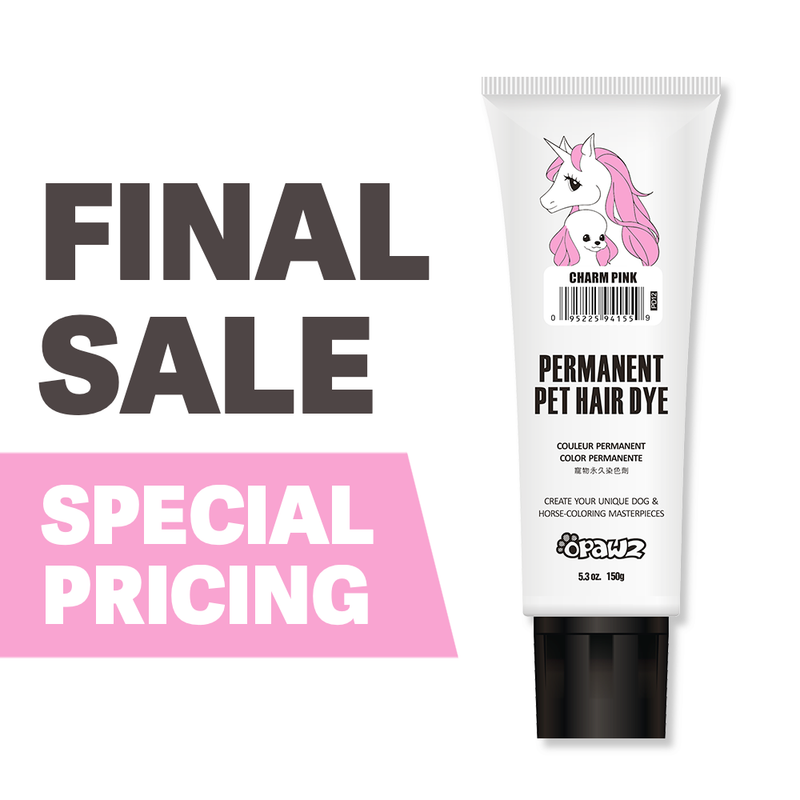 Tinte para el pelo de perro-Charm Pink (Precio especial para envases teñidos)